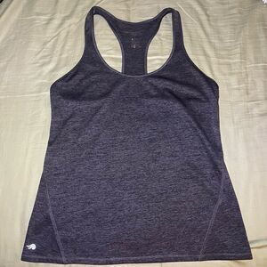 Ideology Gray Relaxed Basic Racer Back Tank Top Women's Size Small